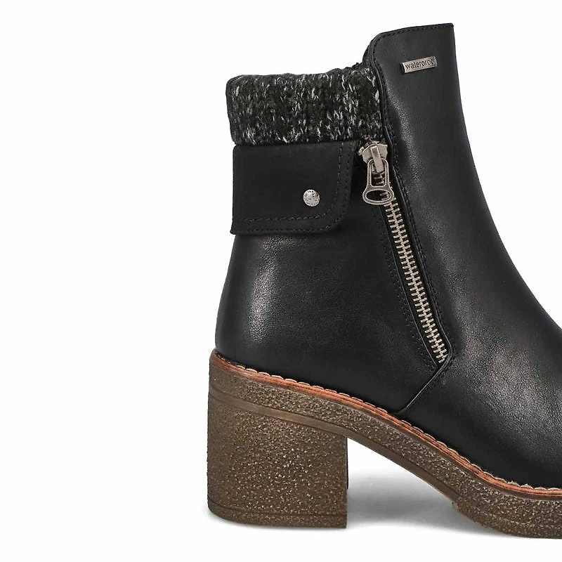 Botte impermable vgane RAIN 01, noir, femmes