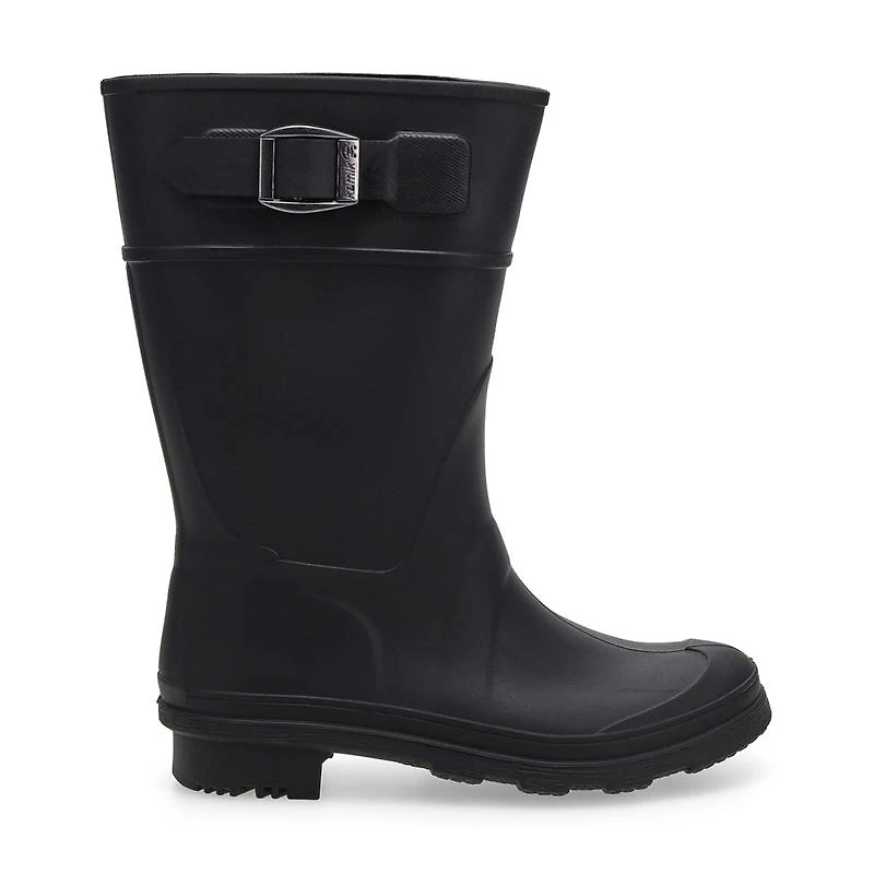 Boys' Raindrops Waterproof Rain Boot - Black