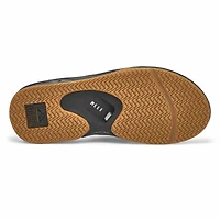Men's Fanning Thong Sandal - Black/Silver