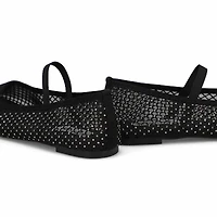 Women's  Roam Mesh Dress Mary Jane - Black