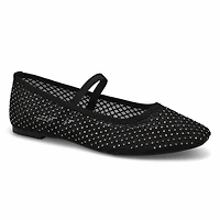 Women's  Roam Mesh Dress Mary Jane - Black