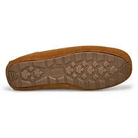 Men's Rollo Leather Plush Lined SoftMocs - Dark Br