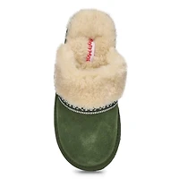 Women's Runabout Open Back Suede Slipper