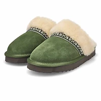 Women's Runabout Open Back Suede Slipper