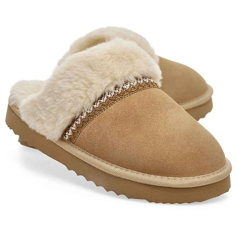 Women's  Runabout 2 Open Back Slipper - Burgundy