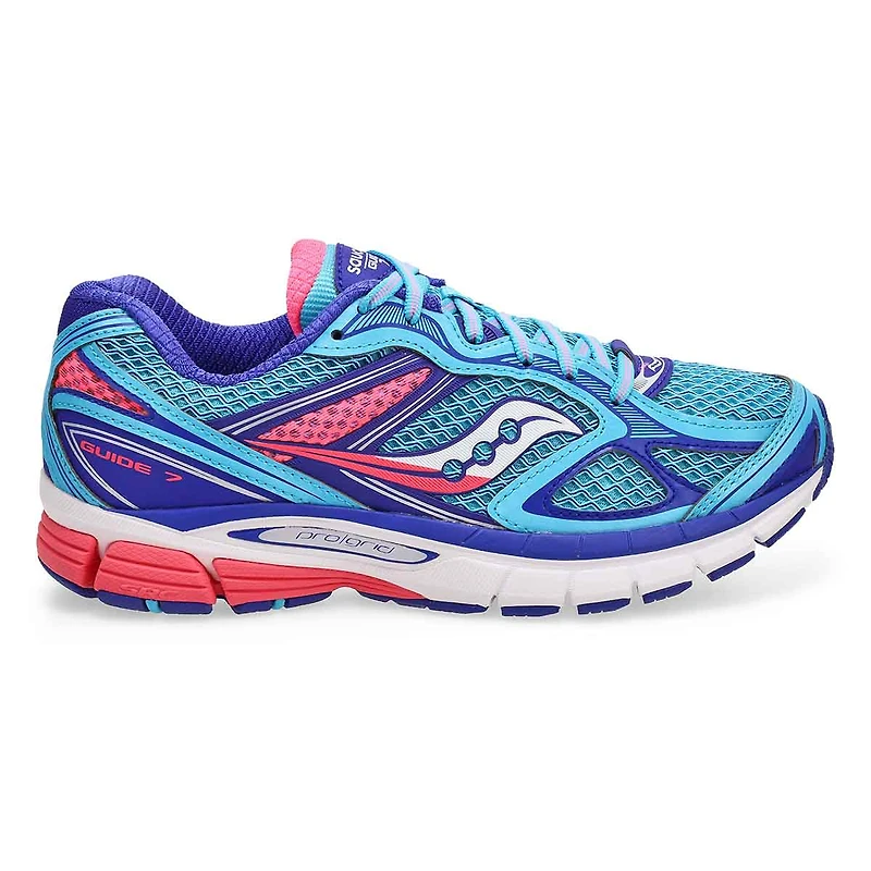 Women's  ProGrid Guide 7 Lace Up Sneaker - White/D