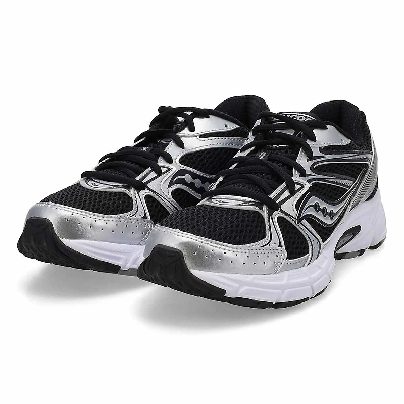 Women's Ride Millennium Lace Up Sneaker - Black/Si