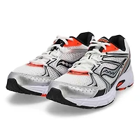 Unisex Ride Millenium Lace Up Sneaker - White/Silv