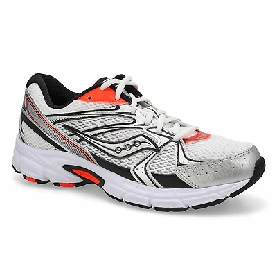 Unisex Ride Millenium Lace Up Sneaker - White/Silv