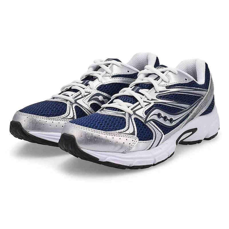Men's Ride Millennium Lace Up Sneaker - Navy/Silve