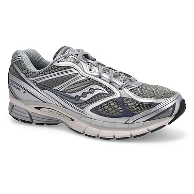 Mens  ProGrid Guide 7 Lace Up Sneaker - Grey/Silv