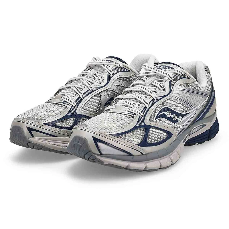 Mens  ProGrid Guide 7 Lace Up Sneaker - Grey/Silv