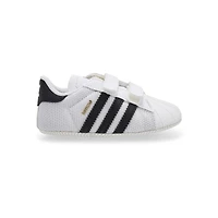 Infants'  Superstar Crib Sneaker - White/Black/Whi