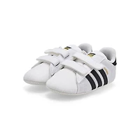 Espadrille pour bbs Superstar Crib - Blanc/Noir/