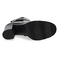 Women's  San Remo Leather Ankle Boot - Black