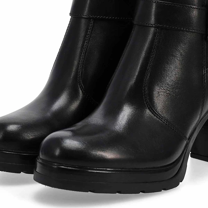 Women's  San Remo Leather Ankle Boot - Black