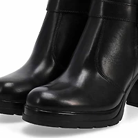Women's  San Remo Leather Ankle Boot - Black