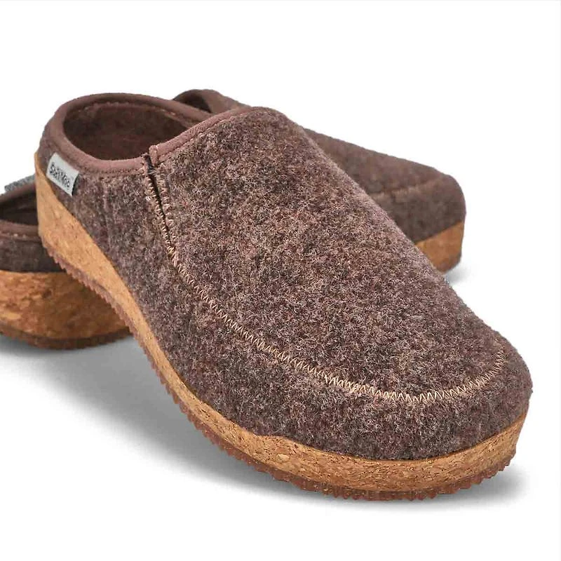 Women's Sansa2 Open Back Slipper - Dark Latte