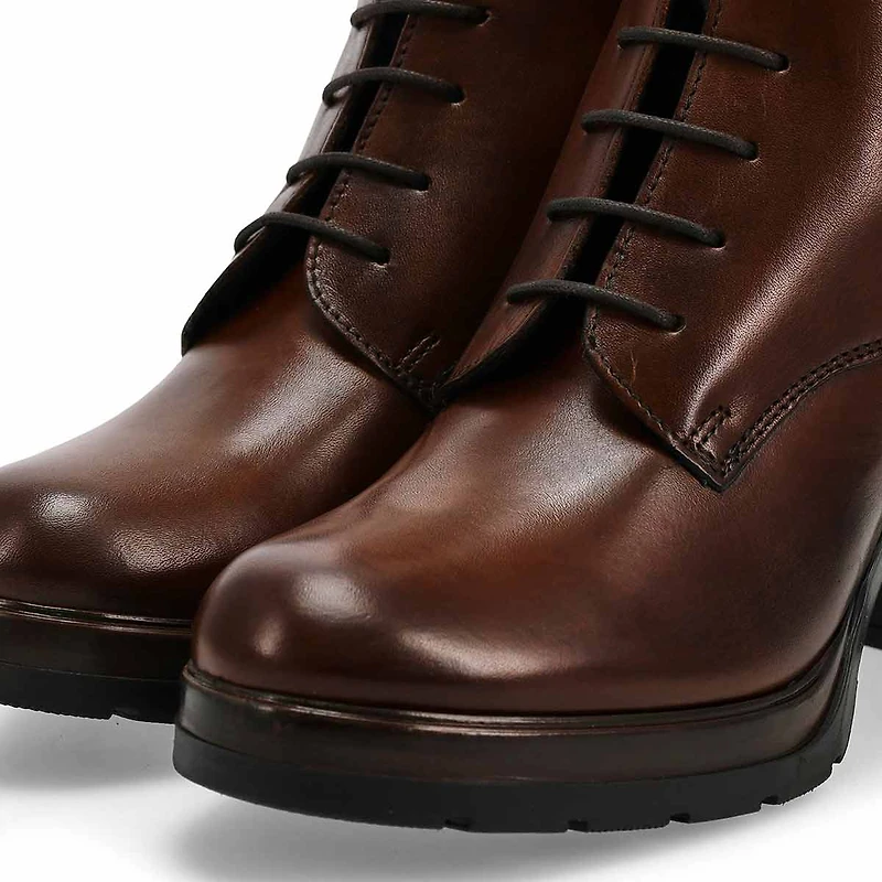 Bottine en cuir SANTIAGO, noir, femmes