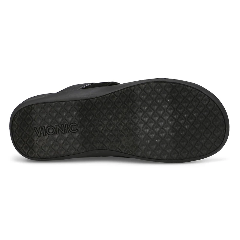 Women's Shore Casual Thong Sandal - Black