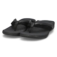 Women's Shore Casual Thong Sandal - Black