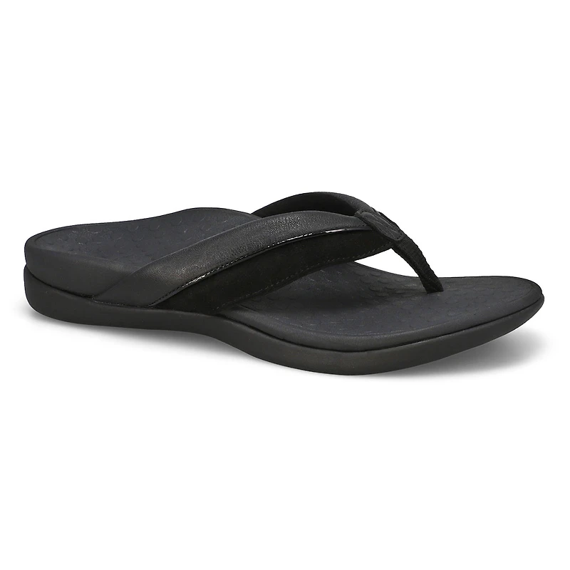Women's Shore Casual Thong Sandal - Black