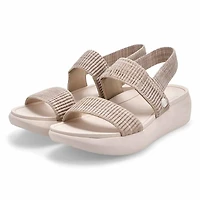 Women's Sky Two Strap Casual Sandal - Black