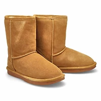 Women's Smocs 5 Mid Suede Boot - Black