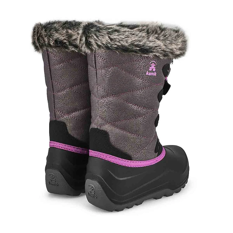 Girls' Snowangel Waterproof Winter Boot - Black