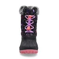 Girls'  Sophia Waterproof Winter Boot - Black