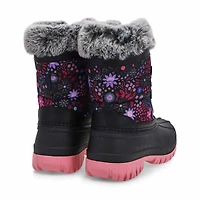 Girls'  Sophia Waterproof Winter Boot - Black