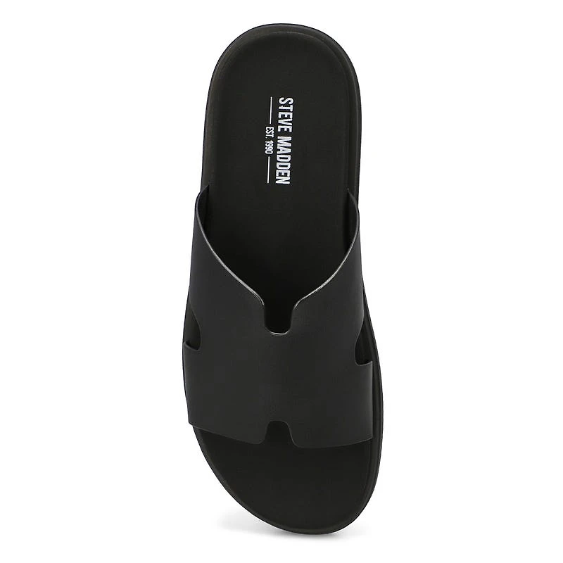 Men's Stanley Slip On Casual Slide Sandal - Black