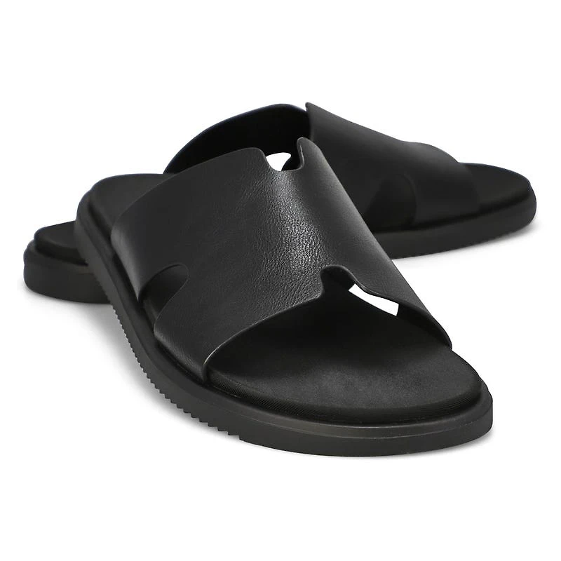 Men's Stanley Slip On Casual Slide Sandal - Black