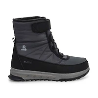 Botte d'hiver impermable STORMY, anthracite, enfa