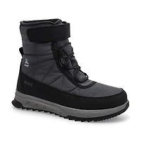 Botte d'hiver impermable STORMY, anthracite, enfa