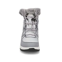 Botte d'hiver imperméable STORMY F, noir, enfants