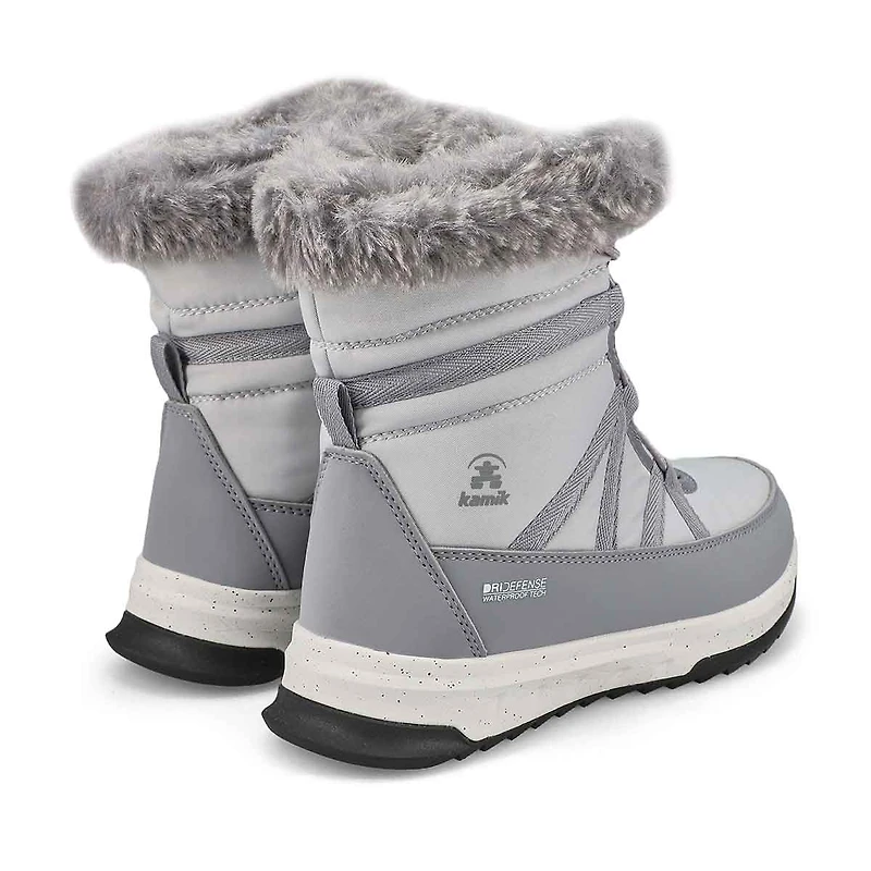 Botte d'hiver imperméable STORMY F, noir, enfants
