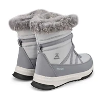 Botte d'hiver imperméable STORMY F, noir, enfants