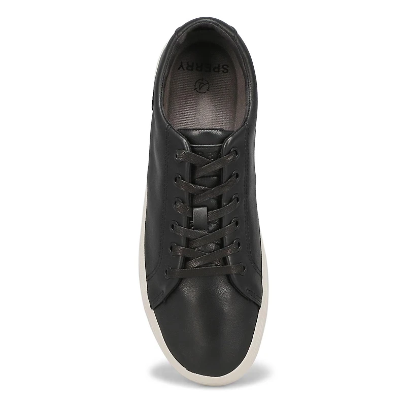 Men's Striper II LTT Leather Sneaker - Black