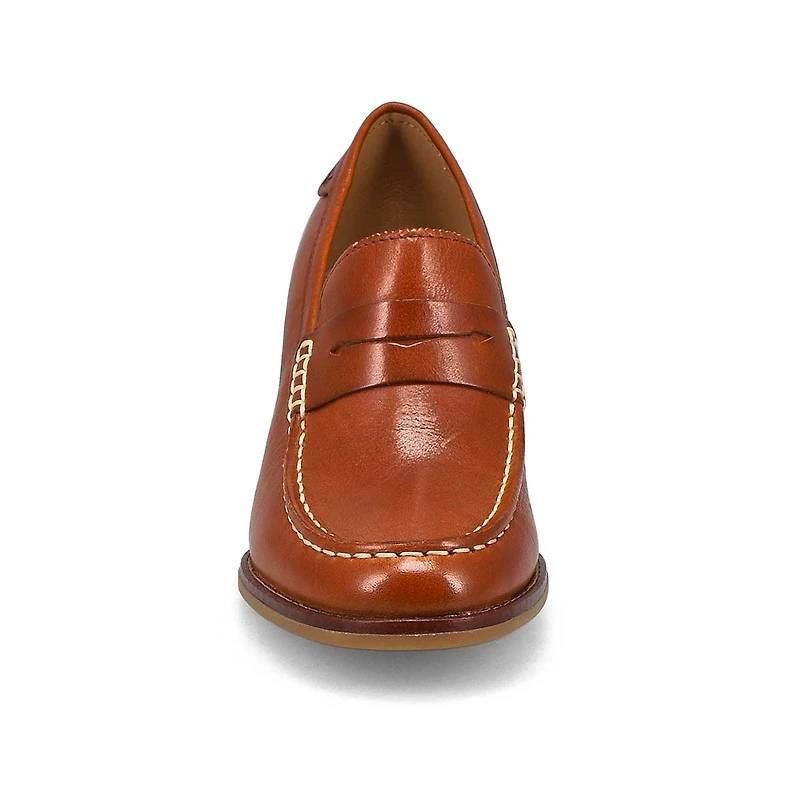 Women's Seaport Penny Heel Loafer - Tan