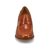 Women's Seaport Penny Heel Loafer - Tan