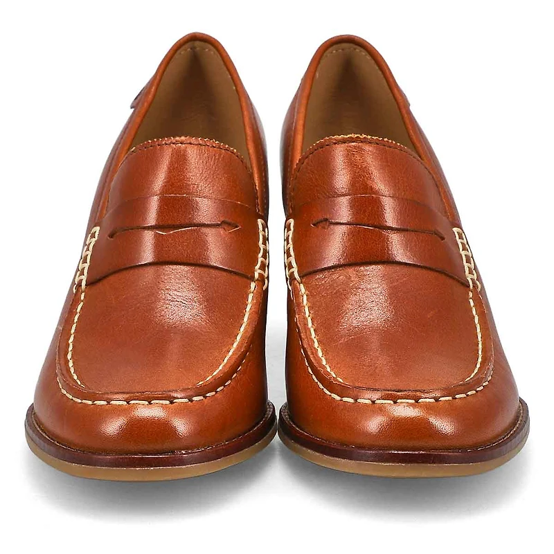Women's Seaport Penny Heel Loafer - Tan