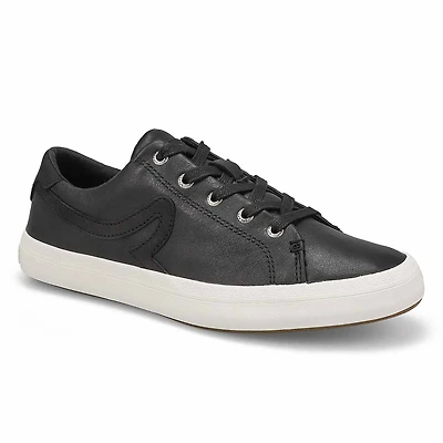 Women's Sandy Leather Lace Up Sneaker - White