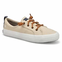Women's Crest Vibe Linen Fashion Sneaker