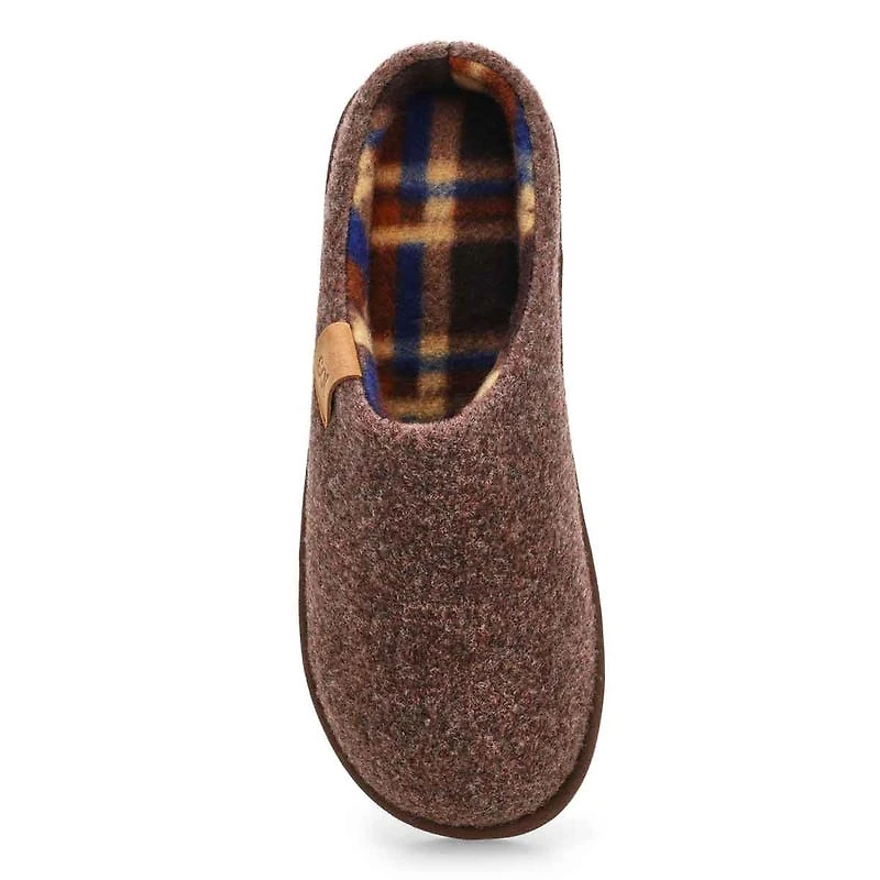 Women's Sydney Open-Back Slipper - Chocolate