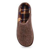 Women's Sydney Open-Back Slipper - Chocolate