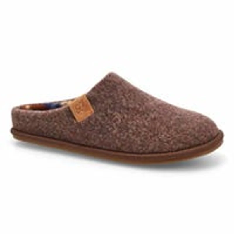 Women's Sydney Open-Back Slipper - Chocolate