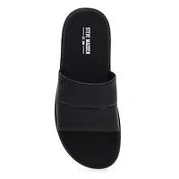 Men's Sylvain Slip On Casual Slide Sandal - Black
