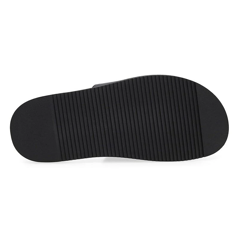 Men's Sylvain Slip On Casual Slide Sandal - Black