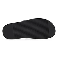 Men's Sylvain Slip On Casual Slide Sandal - Black
